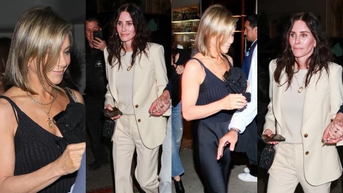 Jennifer Aniston i Courteney Cox blistale u komadima koji nikada ne izlaze iz mode