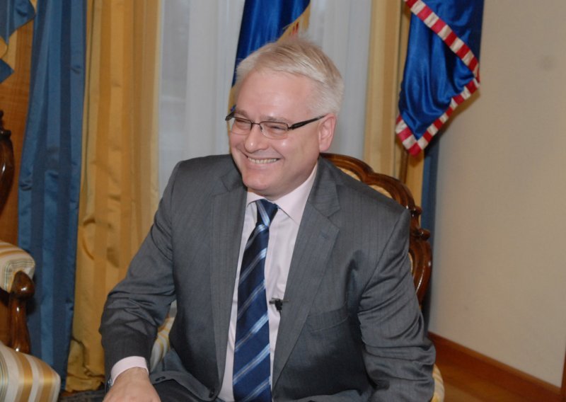 President Josipovic receives Spindelegger and Dzurinda