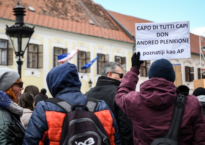 Prosvjed protiv 'lex AP-a' krajem siječnja u Zagrebu i u Splitu