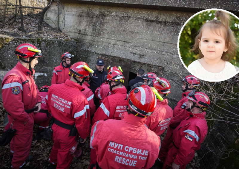 Srpska policija objavila fotografije podzemnih tunela u kojima traže nestalu djevojčicu