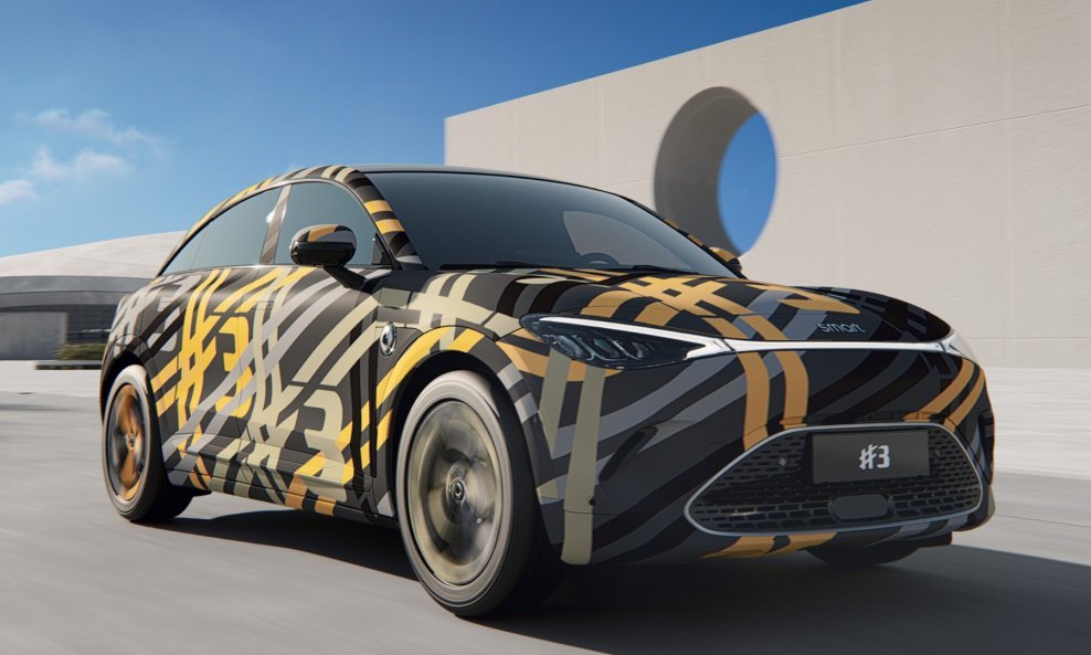 smart #3 - novi detalji dizajna aerodinamike prvog sportskog coupéa marke
