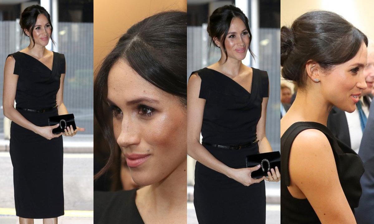 Gucci 'Dionysus' Super Mini Black Suede Bag as seen on Meghan Markle($830)