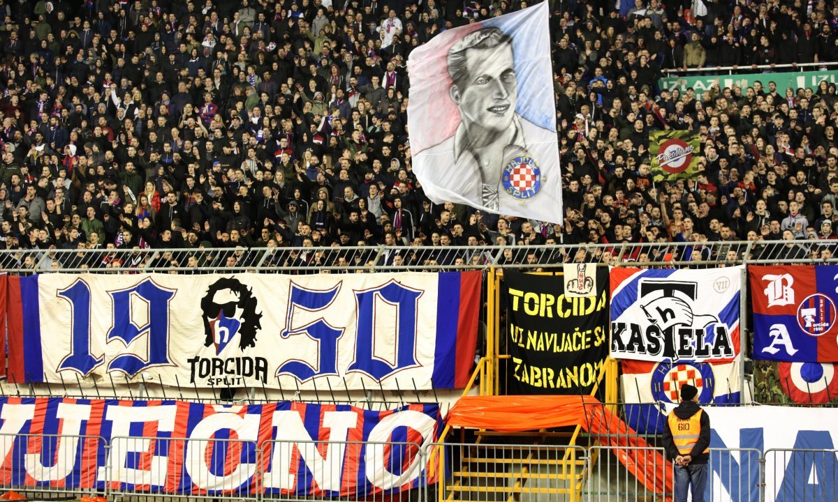 HNK Gorica kažnjena zbog bakljade Torcide na Gradskom stadionu