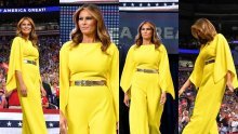 Melania Trump privukla svu pozornost efektnim stajlingom