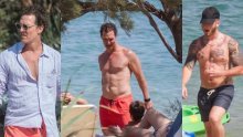 Matthew McConaughey i sin Toma Hanksa pokazali isklesana tijela na plaži
