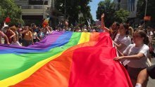 Pogledajte kako je bilo na prvom, trijumfalnom Gay Prideu u Sjevernoj Makedoniji