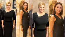 Provjerena elegancija: Predsjednica i Sanja Putica plijenile pažnju u malim crnim haljinama