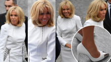 Pravi francuski chic: Brigitte Macron pokazala otkačenu modnu stranu