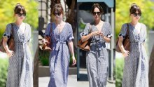 Ležeran look: Dakota Johnson prošetala u savršenoj ljetnoj haljini