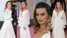 Inspiraciju je pronašla u ludim 70-im: Margot Robbie u bijelom ukrala svu pozornost na glamuroznoj premijeri