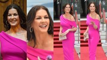 Prelijepa Catherine Zeta-Jones naglasila vitku figuru u ružičastoj haljini