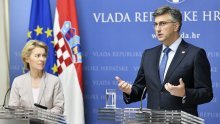 Plenković započeo trodnevni posjet Bruxellesu radnim ručkom s Ursulom von der Leyen