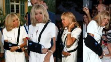 Nakon glasina o podvrgavanju estetskim zahvatima: Brigitte Macron osvanula u javnosti s ozlijeđenom rukom