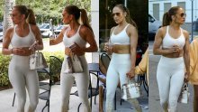 Latino diva Jennifer Lopez ne odriče se skupocjene torbice ni za odlazak u teretanu