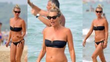 Kao da je upravo sišla s modne piste: Kate Moss u minijaturnom bikiniju izgleda besprijekorno