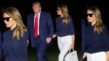 Bijele skinny traperice malo tko nosi tako dobro kao Melania Trump