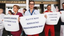 Prosvjed u najvećim hrvatskim bolnicama: Dosta je toga da se naš javni novac troši na nekakve agrokore