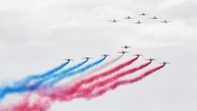 [FOTO] Nebeski spektakl u Zadru: Krila Oluje i Patrouille de France izveli zajednički prelet