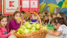 Kaufland ponovno donira - školarcima 130 tona voća i povrća!