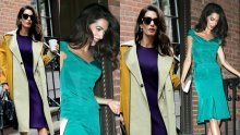 Vatromet boja na gradskim ulicama: Amal Clooney zna kako privući pozornost