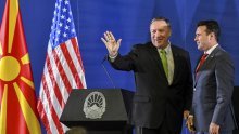 Pompeo se u Sjevernoj Makedoniji obrušio na kinesko podmićivanje i ruske trolove