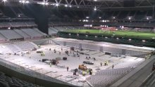 Neviđeno! Nogometni stadion pretvara se u košarkašku dvoranu