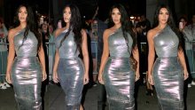 Teško je reći što je Kim Kardashian željela postići ovim stajlingom: Izgleda kao da se zamotala aluminijskom folijom