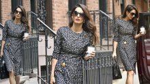 Dotjerana i u midi haljini Amal Clooney izašla pred njujorške studente