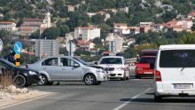 Sudar zagušio promet na izlazu s Dalmatine kod Vrgorca