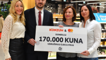 Konzum i Mastercard donirali 340.000 kuna za djecu iz socijalno ugroženih obitelji u Hrvatskoj i Ruandi