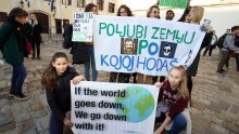 Prosvjednici protiv klimatskih promjena završili kod Frke Petešića