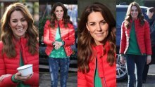 Kate Middleton rijetko viđamo u ovakvom izdanju: Samo ona može u gojzericama i pernatoj jakni izgledati ovako dobro