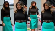 Melanijin odabir suknje pun je pogodak: Modni stil prve dame svakim danom je sve bolji