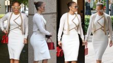 Obline koje osvajaju: Jennifer Lopez izgleda kao milijun dolara u pripijenoj bijeloj haljini