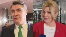 Grabar Kitarović zahvalila na porukama podrške, Milanović poručio: Tu sam da vam služim