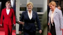 Igra li Kolinda Grabar Kitarović ovim modnim kombinacijama na pobjedu? Čini se da ništa nije slučajno...