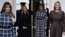 Kao da su se dogovorile: Melania Trump i supruga grčkog premijera odmjerile modne snage u efektnim kombinezonima