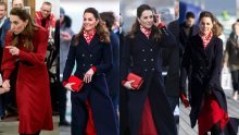 Odlično raspoložena Kate Middleton modno briljirala i u obilasku postaje spasilačkih brodova