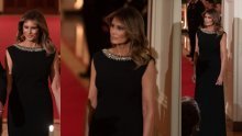 Svi su pogledi bili uprti u Melaniju Trump u minimalističkoj kreaciji koja je naglasila njenu manekensku figuru