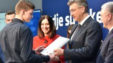 Plenković s ministrima u Tehničkoj školi Čakovec: Prvih 30 milijuna kuna iz EU-a za Regionalni centar strojarstva