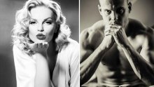 Edita Misirić sa zaručnikom kao Marilyn Monroe i Arthur Miller