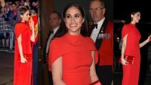 Blista kao nikad do sada: Meghan Markle u vatreno crvenoj haljini dobro znanog kroja