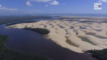 Izolacija vam teško pada? Opustite se uz sat vremena leta iznad brazilskih laguna!