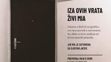 'Iza ovih vrata živi Mia, a takvih među nama ima više nego što mislimo i ne smijemo ih ostaviti samima'