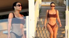 Nakon mjeseci skrivanja od javnosti: Kim Kardashian uskočila u bikini i pokazala besprijekornu figuru