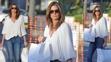 Vječna kombinacija: Cindy Crawford zna da minimalističkim stajlingom ne može pogriješiti