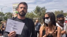 Novopečeni holivudski par Ben Affleck i Ana de Armas pridružili se prosvjedima u Los Angelesu