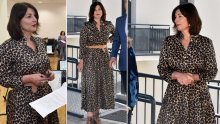 Prva dama Sanja Musić Milanović plijenila poglede u elegantnoj haljini trendi uzorka