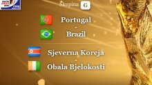 'Slonovi' dobili 3:0, blamaža Brazila i Portugala