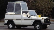 Premijera prije točno 40 godina; najpoznatiji papamobil u povijesti temeljen je na Mercedes-Benz G-klasi